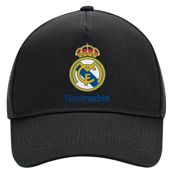 Real Madrid CF — Καπέλο Ενηλίκων Ultimate ΜΑΥΡΟ, (100% ΒΑΜΒΑΚΕΡΟ DRILL, ΕΝΗΛΙΚΩΝ, UNISEX, ONE SIZE)