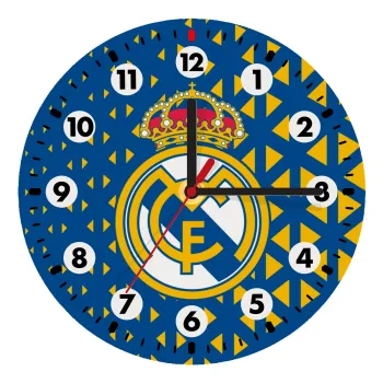 Real Madrid CF, Wooden wall clock (20cm)
