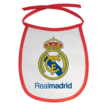 Real Madrid CF, Σαλιάρα μωρού αλέκιαστη με κορδόνι Κόκκινη