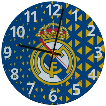 Real Madrid CF, Ρολόι τοίχου γυάλινο (30cm)