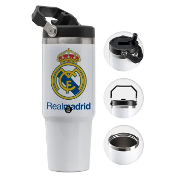 Real Madrid CF, Θερμός Ανοξείδωτο 30oz με χερούλι