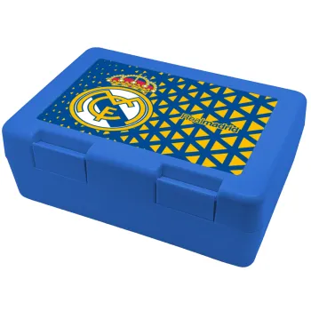 Real Madrid CF, Παιδικό δοχείο κολατσιού ΜΠΛΕ 185x128x65mm (BPA free πλαστικό)