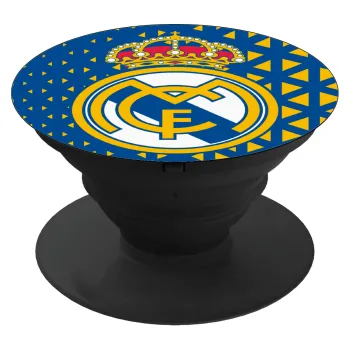 Real Madrid CF, Phone Holders Stand  Black Hand-held Mobile Phone Holder
