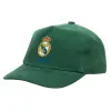 Children's Baseball Cap, 100% Cotton Drill, GREEN (COTTON, CHILDREN'S, ONE SIZE)