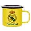 Metallic enamel MATT Yellow cup 360ml