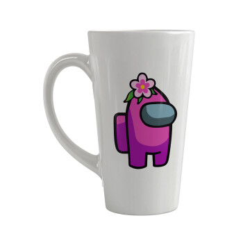 Among US girl, Κούπα κωνική Latte Μεγάλη, κεραμική, 450ml