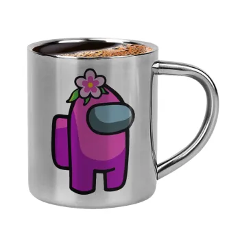 Among US girl, Double-wall metal cup for espresso (220ml)