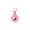 PU AirTag Keychain Holder Θήκη Μπρελόκ δέρμα (ΡΟΖ) — 2