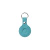 PU AirTag Keychain Holder Θήκη Μπρελόκ δέρμα (ΣΙΕΛ) — 6