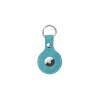PU AirTag Keychain Holder Θήκη Μπρελόκ δέρμα (ΣΙΕΛ) — 3