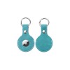 PU AirTag Keychain Holder Θήκη Μπρελόκ δέρμα (ΣΙΕΛ) — 1