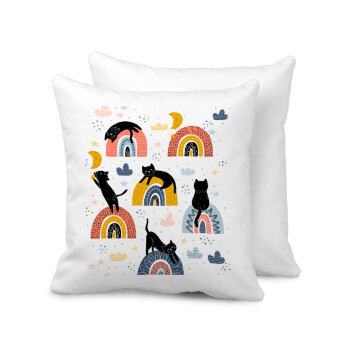 Γατούλες, Sofa cushion 40x40cm includes filling