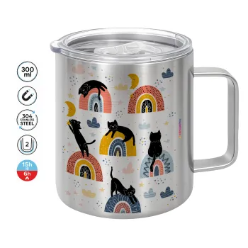 Γατούλες, Mug Stainless steel double wall 300ml