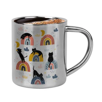 Γατούλες, Double-wall metal cup for espresso (220ml)