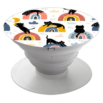 Γατούλες, Phone Holders Stand  Λευκό Βάση Στήριξης Κινητού στο Χέρι