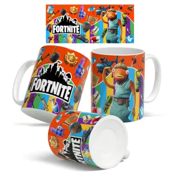Fortnite Fishstick, Κούπα, κεραμική, 330ml