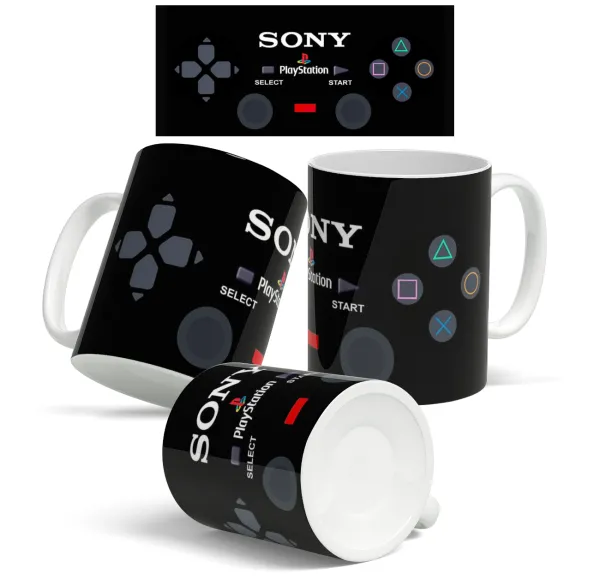 PS4 Controller — Ceramic coffee mug, 330ml