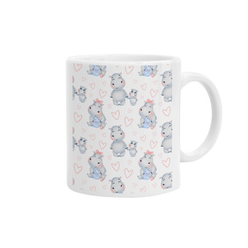 Ιπποπόταμος, Κούπα, κεραμική, 330ml