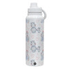 1L Stainless Steel Thermal Bottle with Phone Holder & Double Wall Insulation