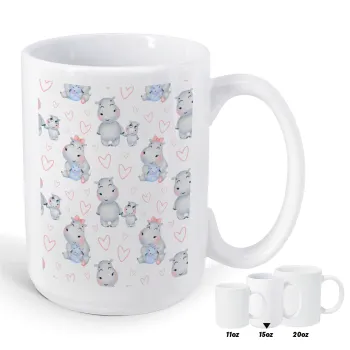 Hippo, Κούπα Mega, κεραμική, 450ml