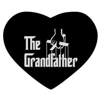 The Grandfather, Mousepad heart 23x20cm