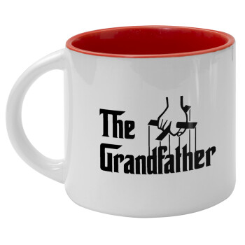 The Grandfather, Κούπα κεραμική 400ml Λευκή/Κόκκινη