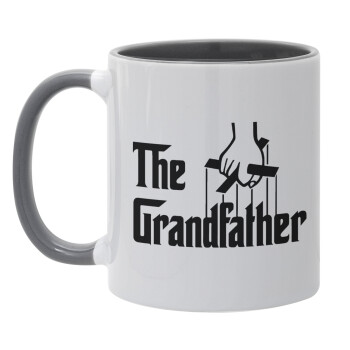 The Grandfather, Mug colored grey, ceramic, 330ml
