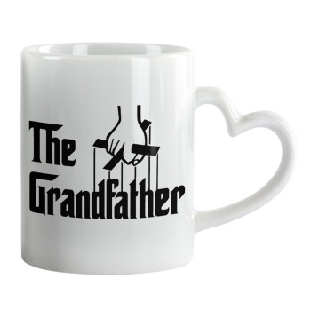 The Grandfather, Mug heart handle, ceramic, 330ml