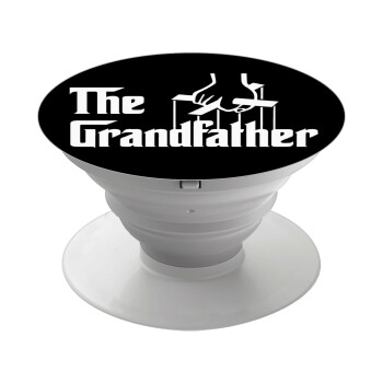 The Grandfather, Phone Holders Stand  White Hand-held Mobile Phone Holder