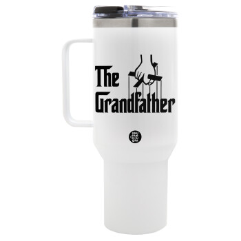 The Grandfather, Mega Stainless steel Tumbler with lid, double wall 1,2L