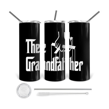 The Grandfather, Tumbler stainless steel 600ml, with metal straw & cleaning brush