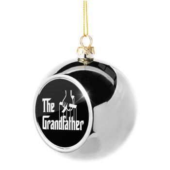 The Grandfather, Χριστουγεννιάτικη μπάλα δένδρου Ασημένια 8cm