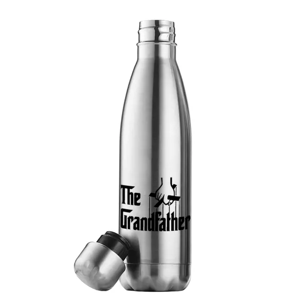 The Grandfather — Μεταλλικό παγούρι θερμός Inox (Stainless steel), διπλού τοιχώματος, 500ml