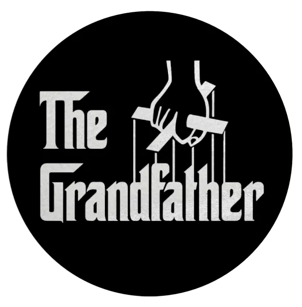 The Grandfather — Επιφάνεια κοπής γυάλινη στρογγυλή (30cm)