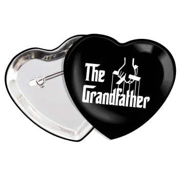 The Grandfather, Κονκάρδα παραμάνα καρδιά (57x52mm)