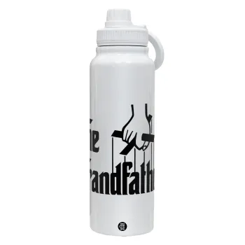 The Grandfather, Θερμός 1L Ανοξείδωτο με Βάση Κινητού & Διπλά Τοιχώματα