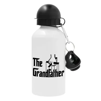 The Grandfather, Metal water bottle, White, aluminum 500ml