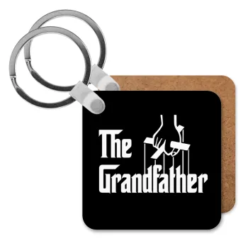 The Grandfather, Μπρελόκ Ξύλινο τετράγωνο MDF