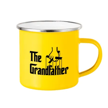 The Grandfather, Κούπα Μεταλλική εμαγιέ Κίτρινη 360ml