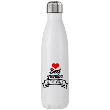 Best Grandpa in the world, Stainless steel, double-walled, 750ml