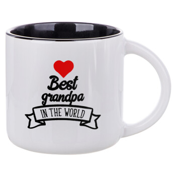 Best Grandpa in the world, Κούπα κεραμική 400ml Λευκή/Μαύρη