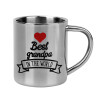 Mug Stainless steel double wall 300ml