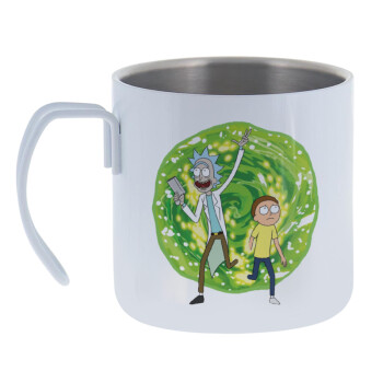 Rick and Morty, Mug Stainless steel double wall 400ml