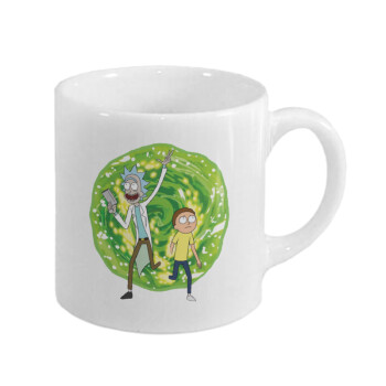 Rick and Morty, Κουπάκι κεραμικό, για espresso 150ml