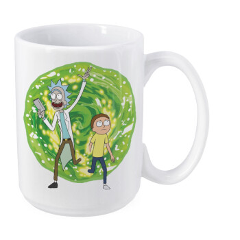 Rick and Morty, Κούπα Mega, κεραμική, 450ml