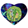 Mousepad heart 23x20cm