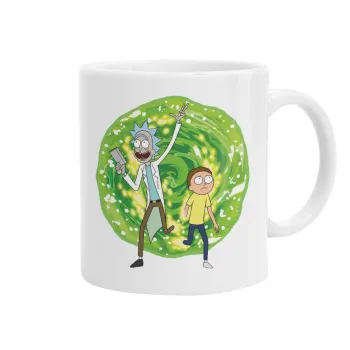 Rick and Morty, Κούπα, κεραμική, 330ml