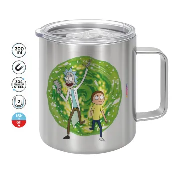 Rick and Morty, Mug Stainless steel double wall 300ml