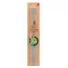 Easter Set, wooden keychain & scented Easter candle flat (30cm) (GRAY)