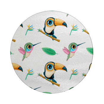 Toucan, Επιφάνεια κοπής γυάλινη στρογγυλή (30cm)